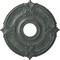 Ekena Millwork Attica Ceiling Medallion (Fits Canopies up to 5"), 18"OD x 4"ID x 5/8"P, Athenian Green Crackle CM18ATAGC - alternate 1